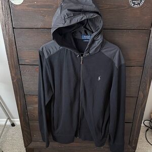 Polo by Ralph Lauren Black Windbreaker